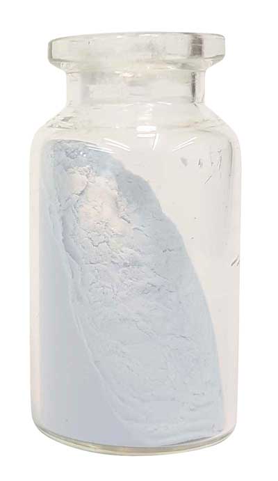 Image showing a vial of Plasma Biotal's spray grade powder.