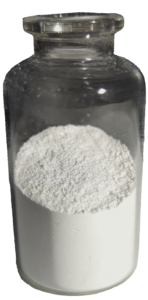 Fine unsintered white hydroxyapatite powder