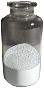 Fine sintered blue-white ceramic powder